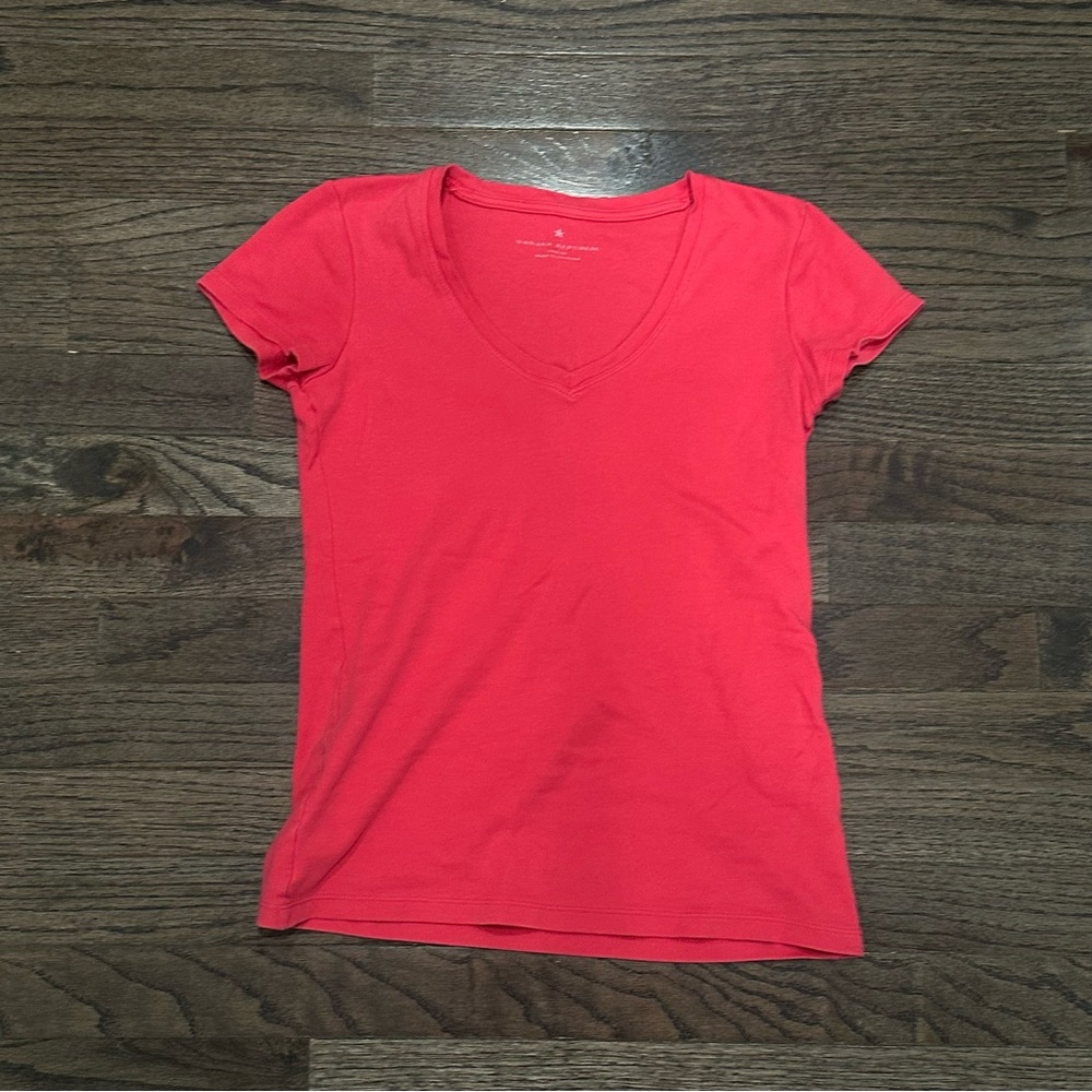 Banana Republic Pink Short Sleeve Tee